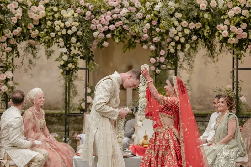 Sheline & Kingsley at their wedding in Portugal, planned by Details Weddings