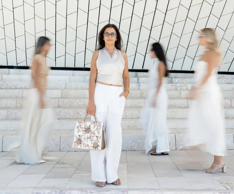 The Details Weddings team at the MAAT in Lisbon